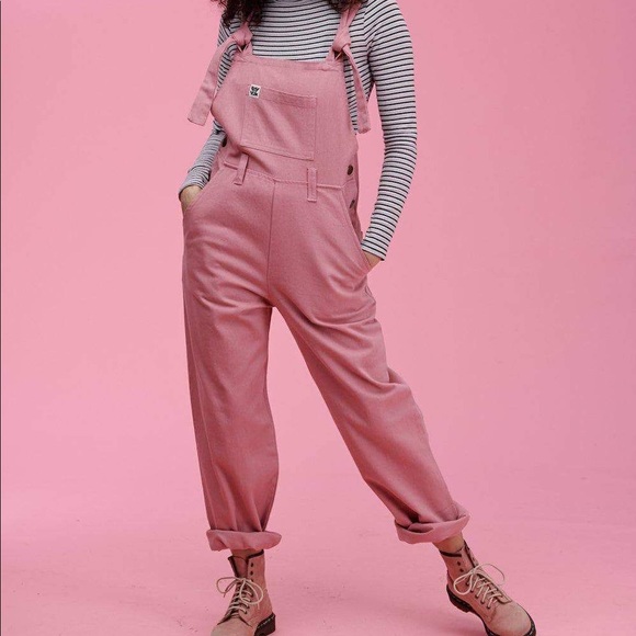 PINK LUCY AND YAK OVERALLS - Picture 2 of 6